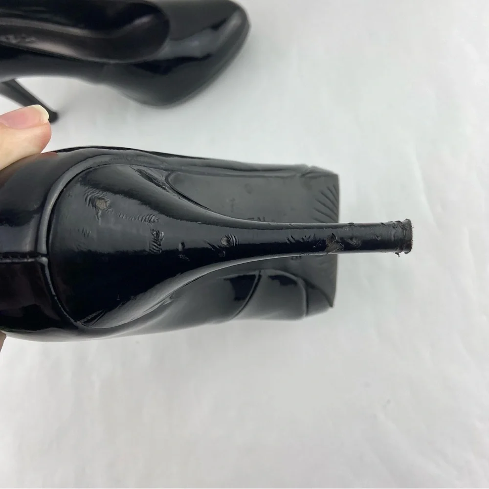 Xappeal Black Patent Leather Heels - Picture 8 of 11